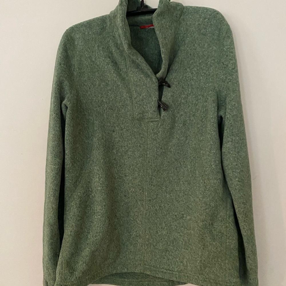 Green sweater
